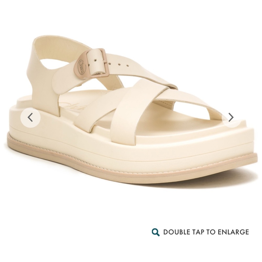 Chacos Townes Midform Sandal, color Angora. Size 8